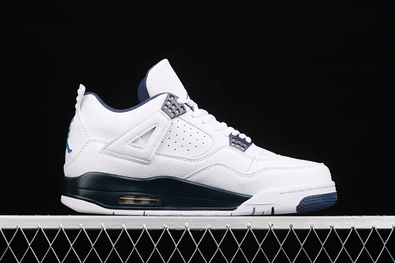 All Categories Air Jordan Jordan Series Basketball Shoes Air Jordan 4 Pure Original Air Jordan 4 Retro LS AJ4 Joe 4 Columbia Blue First Layer Basketball Shoes 314254-107